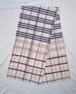 HF Men's Pure Cotton Lungi – 80 Count, 5.5 Hand, Mercerized Finish | Code: P-CHK-102 - Image 2