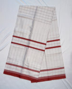 HF Men's Pure Cotton Lungi – 80 Count, 5.5 Hand, Mercerized Finish | Code: P-CHK-103 - Image 2