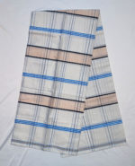 HF Men's Pure Cotton Lungi – 80 Count, 5.5 Hand, Mercerized Finish | Code: P-CHK-106 - Image 2