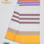 HF Premium Traditional Handloom Check Lungi | 100% Pure Cotton | 80 Count | H-CHK-105