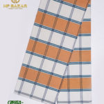 HF Men's Pure Cotton Lungi – 80 Count, 5.5 Hand, Mercerized Finish | Code: P-CHK-107